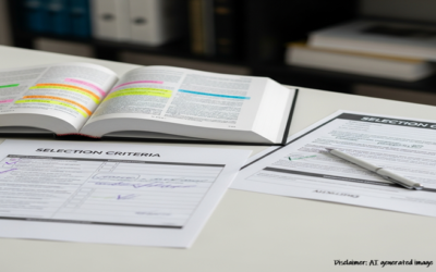 textbook and the selection criteria